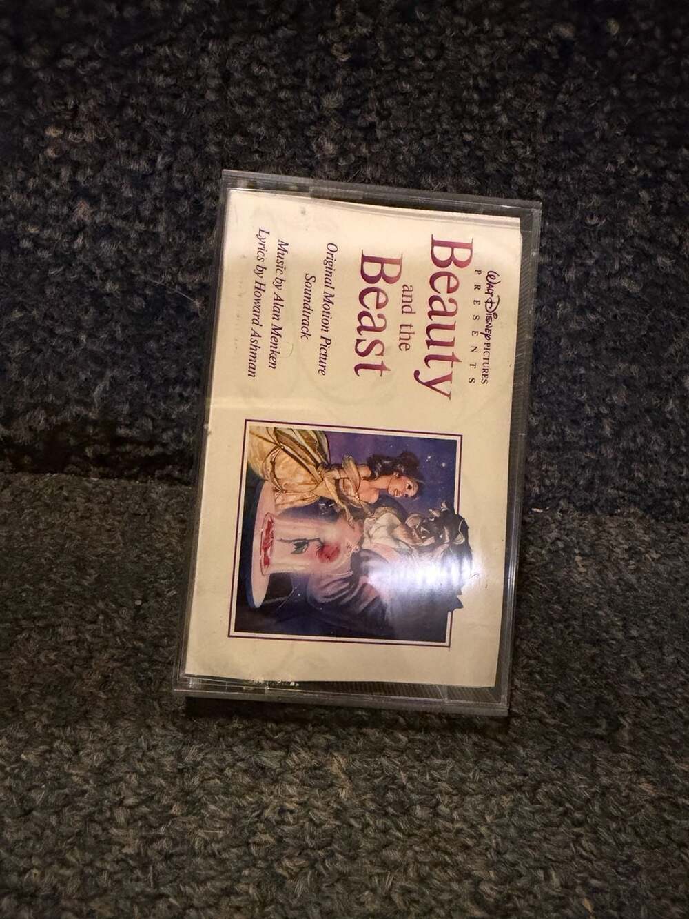 Walt Disney Beauty and the Beast Original Motion Picture Soundtrack Cassette Tap